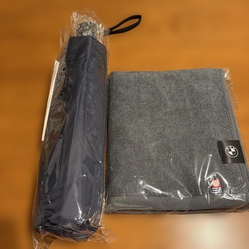 Bmw folding umbrella navy blue - umbrella,