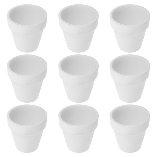 9pcs mini white - 9pcs,