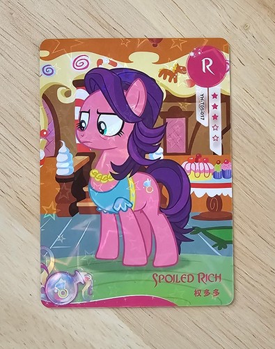 Spoiled rich little pony - rich, my