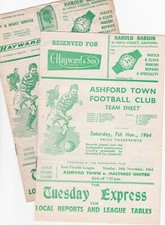 2 x Ashford Town, v Folkestone