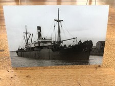 vintage merchant ship photo "