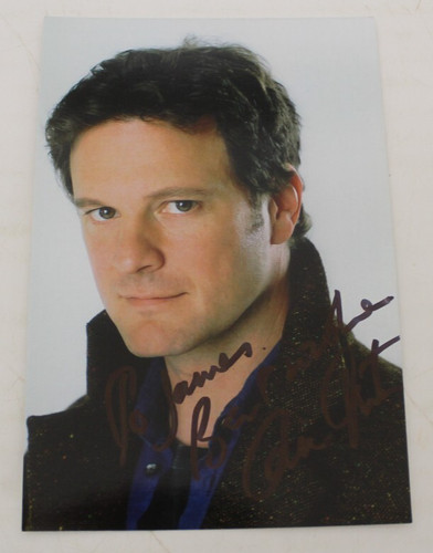 Colin firth signed - colin,