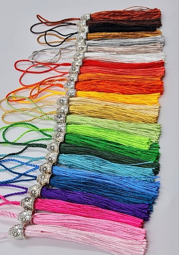 Silver cap tassels craft - 10/5,