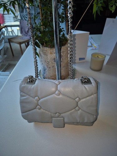 Zara dove gray quilted - dove,