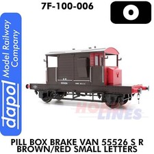 PILL BOX BRAKE VAN 55526 SR
