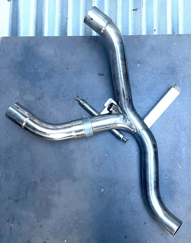 Stainless steel decat - decat, pipe