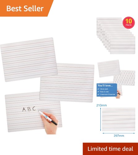 Interactive lined dry erase - interactive, a4