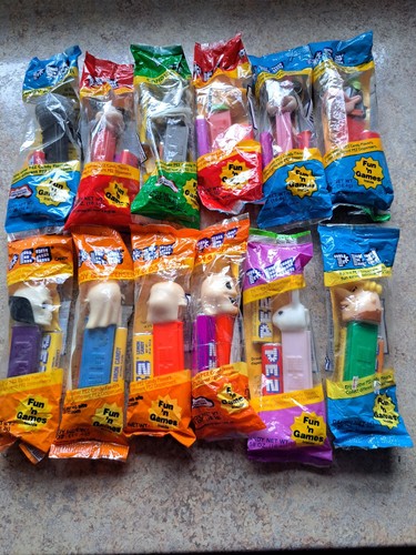 12x pez dispensers - 12x, including