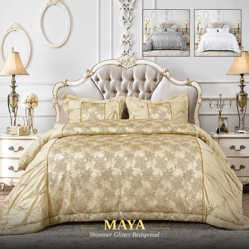 Luxury jacquard bedspread - jacquard,