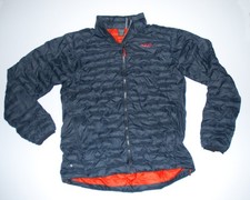 Rab Cirrus Puffer Jacket Blue Large Down Coat Mens Primaloft Warm BROKEN ZIP