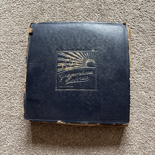 Gramophone folder with 12 - gramophone,
