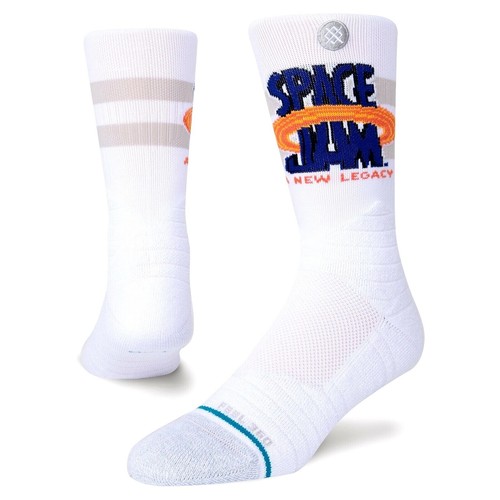 Stance men white crew nylon - men,