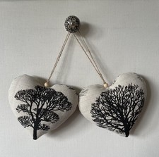 Pair of Handmade Heart Door