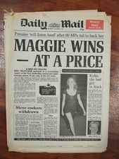 Newspapers December  1989 back issues  Birthday Gift Tabloid and Broadsheets