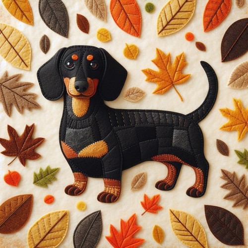 Luxury dachshund birthday - birthday, card