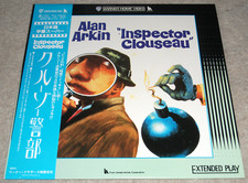 Alan Arkin INSPECTOR CLOUSEAU Frank Finlay JAPAN LASERDISC LD NTSC Warner (1968)
