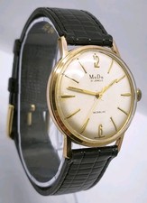 Vtg 1960s MuDu 21 Jewels Gold