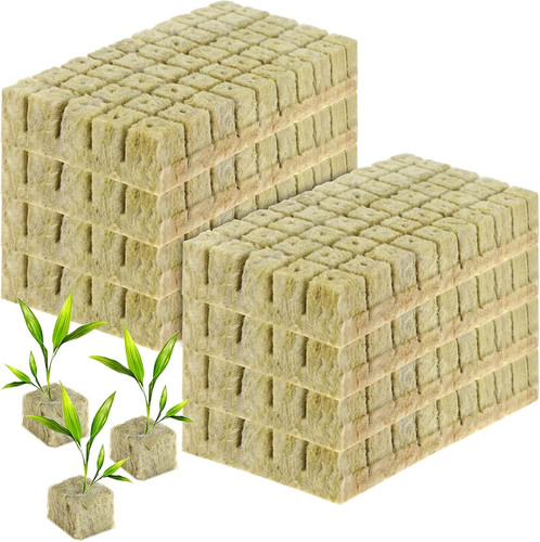 400pcs 1inch rockwool - rockwool, cubes