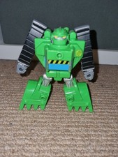 Playskool Transformers Rescue Bots Boulder Bulldozer 