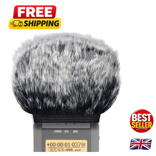 Furry windscreen for - zoom, h4n