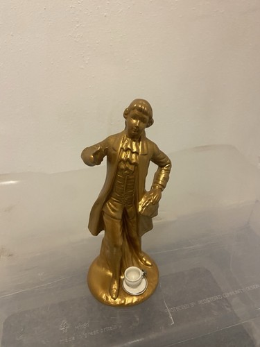Gold painted victorian - gold-painted, man