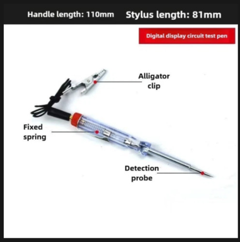 Car circuit tester pen - car,