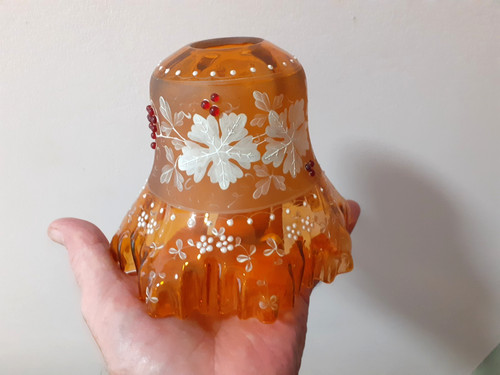 Unusual victorian hand painted - unusual,