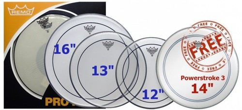 Remo pinstripe clear rock - remo,