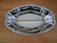 Guy degrenne stainless steel serving dish / fruit bowl