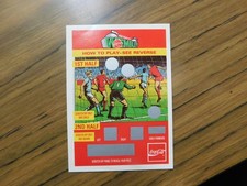  Coca Cola 1993 Win Cup Final Tickets Spot the Ball Scratch Card Football