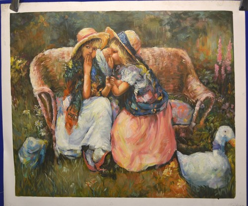 Hand painted oil painting - hand,