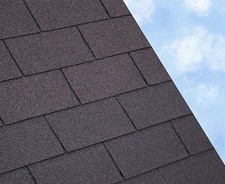 Brown square felt roofing - brown,