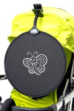 My Buggy Buddy Sun Shade Universal Clip on Parasol, Car & Buggy Butterfly. 
