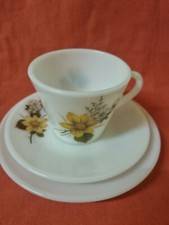Pyrex Cup Saucer Plate Trio in