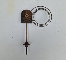 Vintage clock movement round