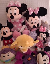 Joblot Of 10 Disney Plush Toys