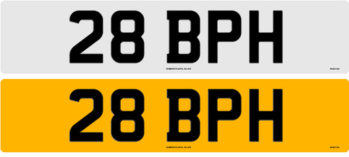 Bph private plate dvla - ,