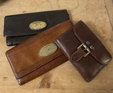 Three Mulberry Vintage Wallets