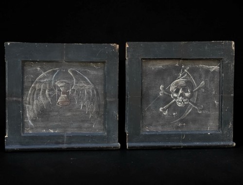 Antique memento mori - memento,
