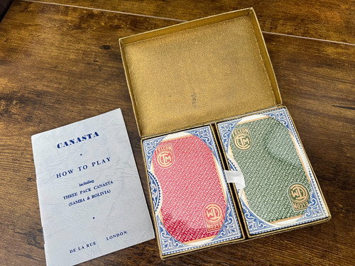 Vintage rue canasta - vintage, twin