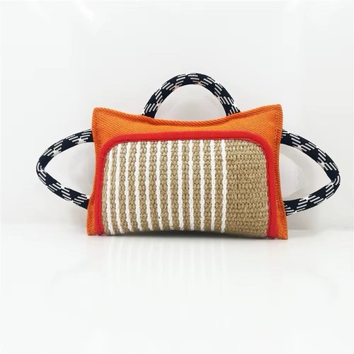 Durable dog bite pillow - bite, tug