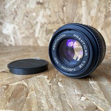 Pentacon Prakticar 50mm f/1.8 MC Lens Praktica Mount