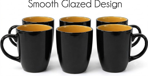 Coffee mugs set - of, ceramic