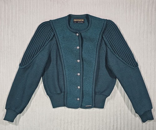 Geiger knit cardigan - knit,