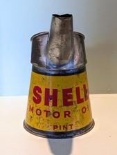 Vintage Shell Motor Oil Pint