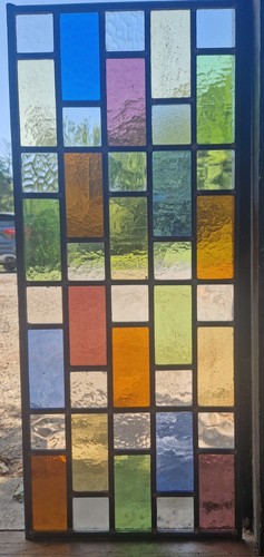 Stained glass panel - panel,