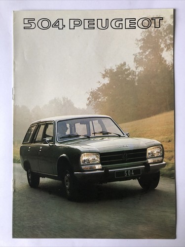 Peugeot 504 estate - estate, car