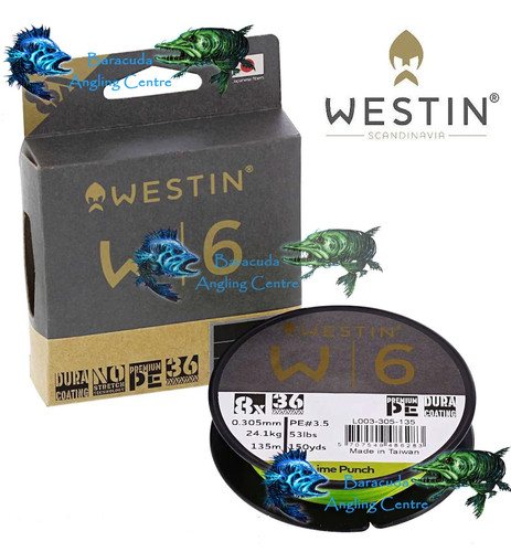 Westin fishing braided line - w6,