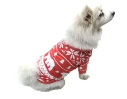Christmas dog jumpsuit - christmas, clothes