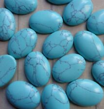 1pcs Oval 18x25mm Natural/Synthetic Gemstone Cabochon Cameo Flat Back